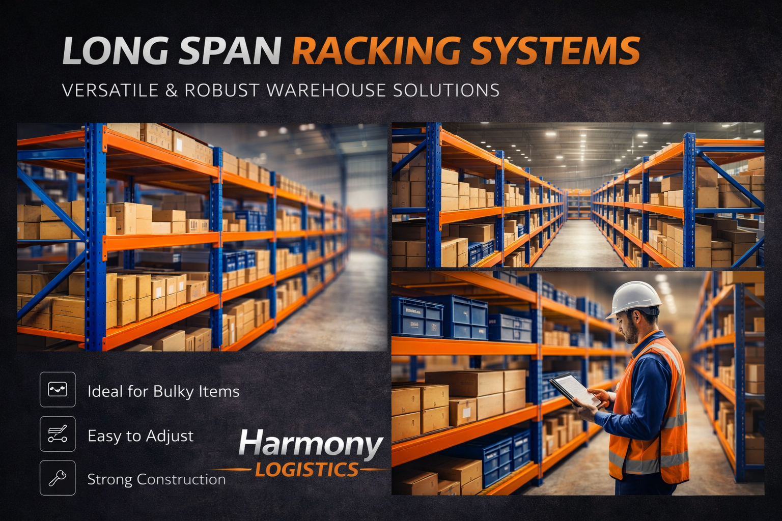 Long Span Racking System | Heavy Duty Longspan Shelving KSA